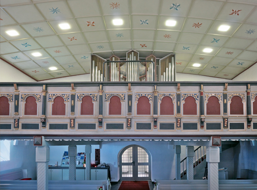 LED-Kirchenleuchte Kare´BG 290 von BETALUMEN (Projekt: Evangelische Kirche Exter)